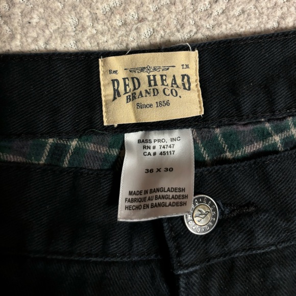 Red Head Brand Co. Black cut off Jean shorts - Picture 3 of 3